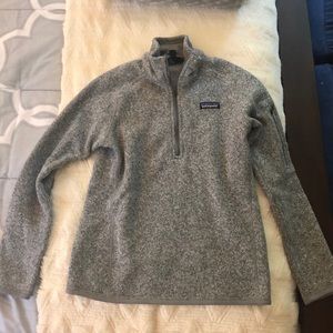 Patagonia quarter zip sweater